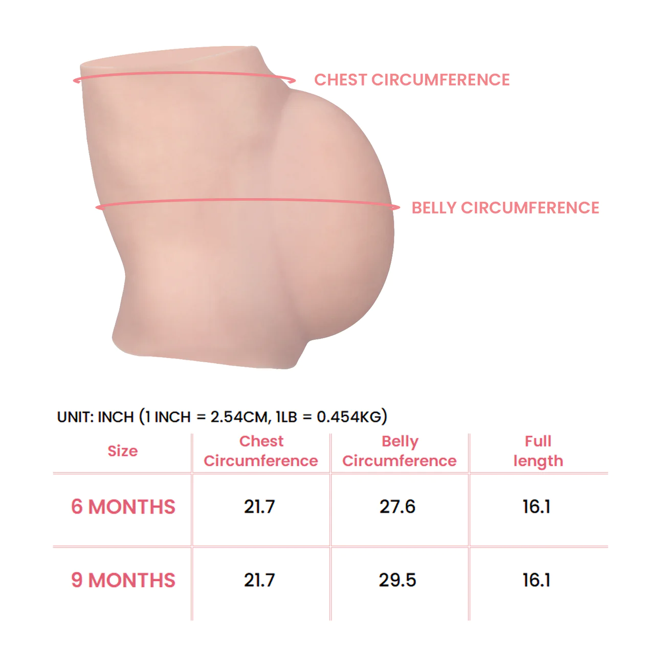8G FAKE PREGNANT BELLY LINEA NIGRA MAKE