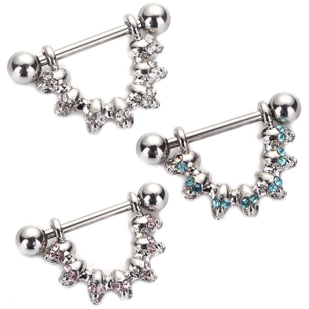 Nipple Rings Can Be Punched and Clipped