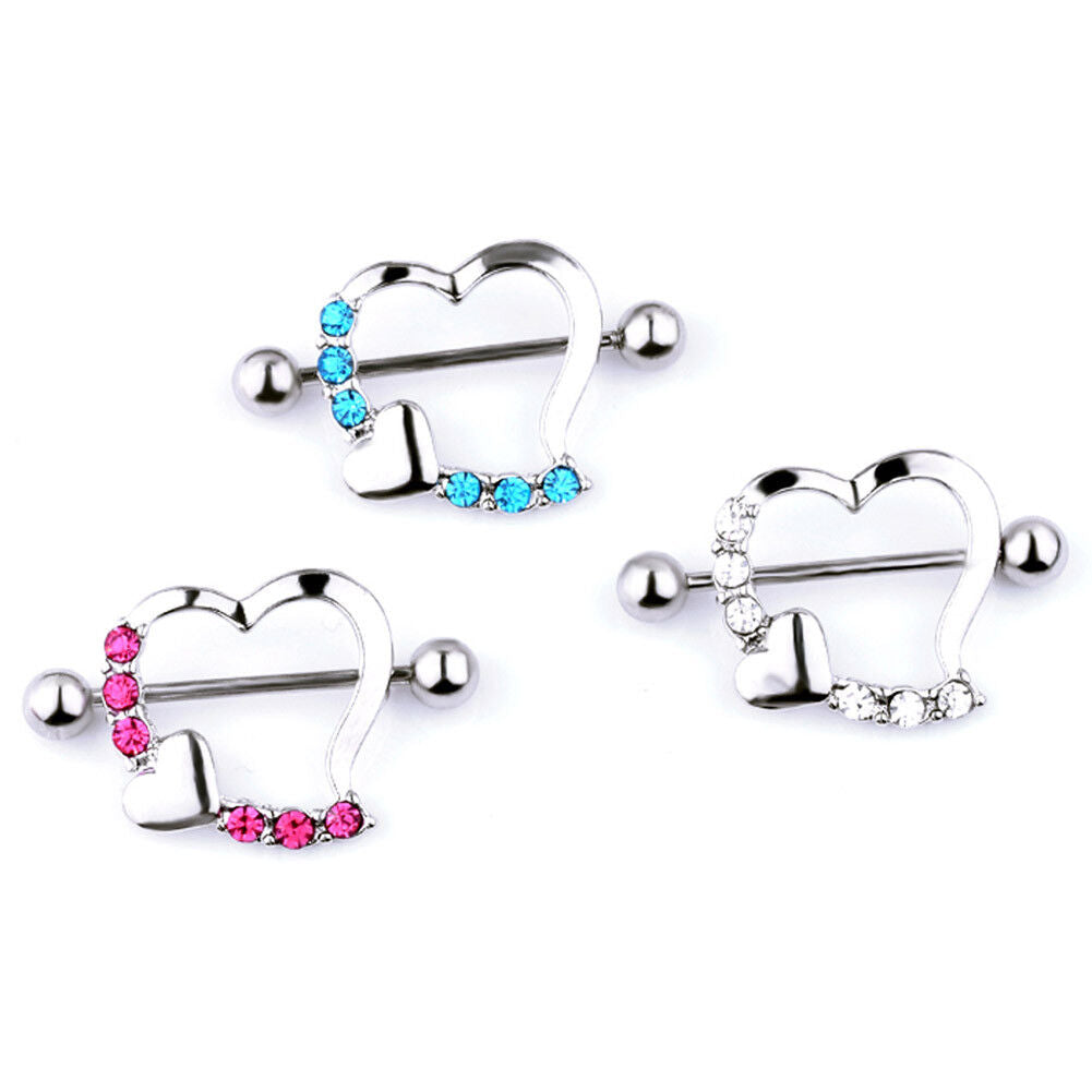 Nipple Rings Can Be Punched and Clipped