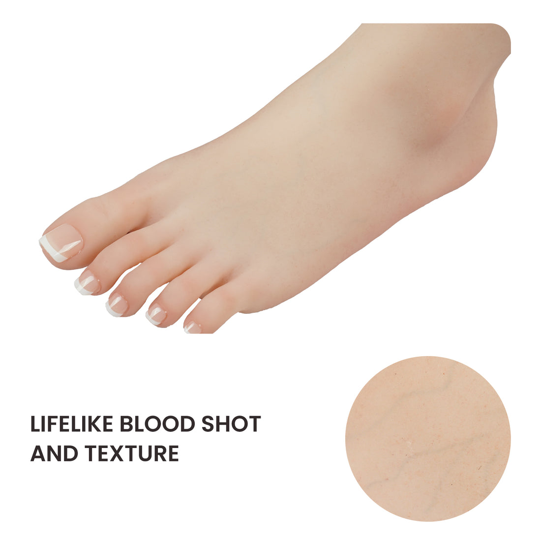 Silicone Female Foot Model Mannequin