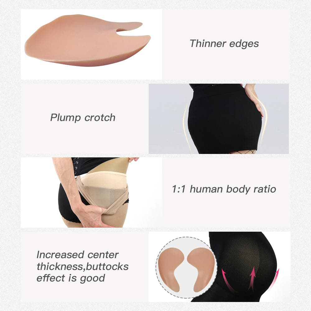 CYOMI SILICONE HIP PADS BUTT LIFTER REMOVABLE HIP ENHANCER