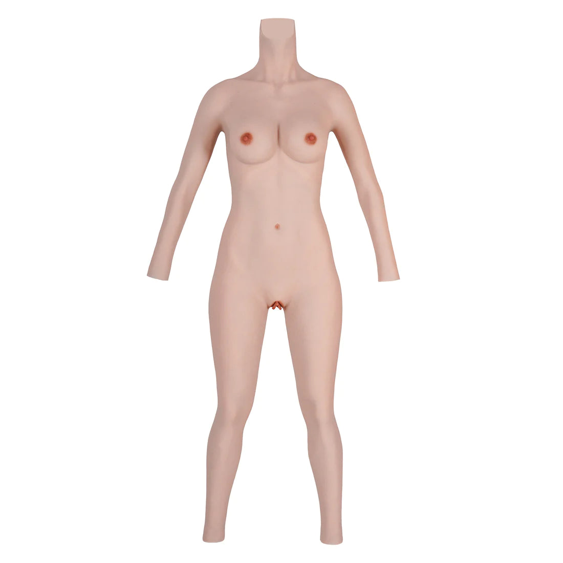 CYOMI Silicone Bodysuit Fake Vagina Breast Forms 3-Point D Cup