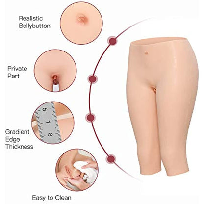 Silicone Pants Buttocks  for Transgender 1G